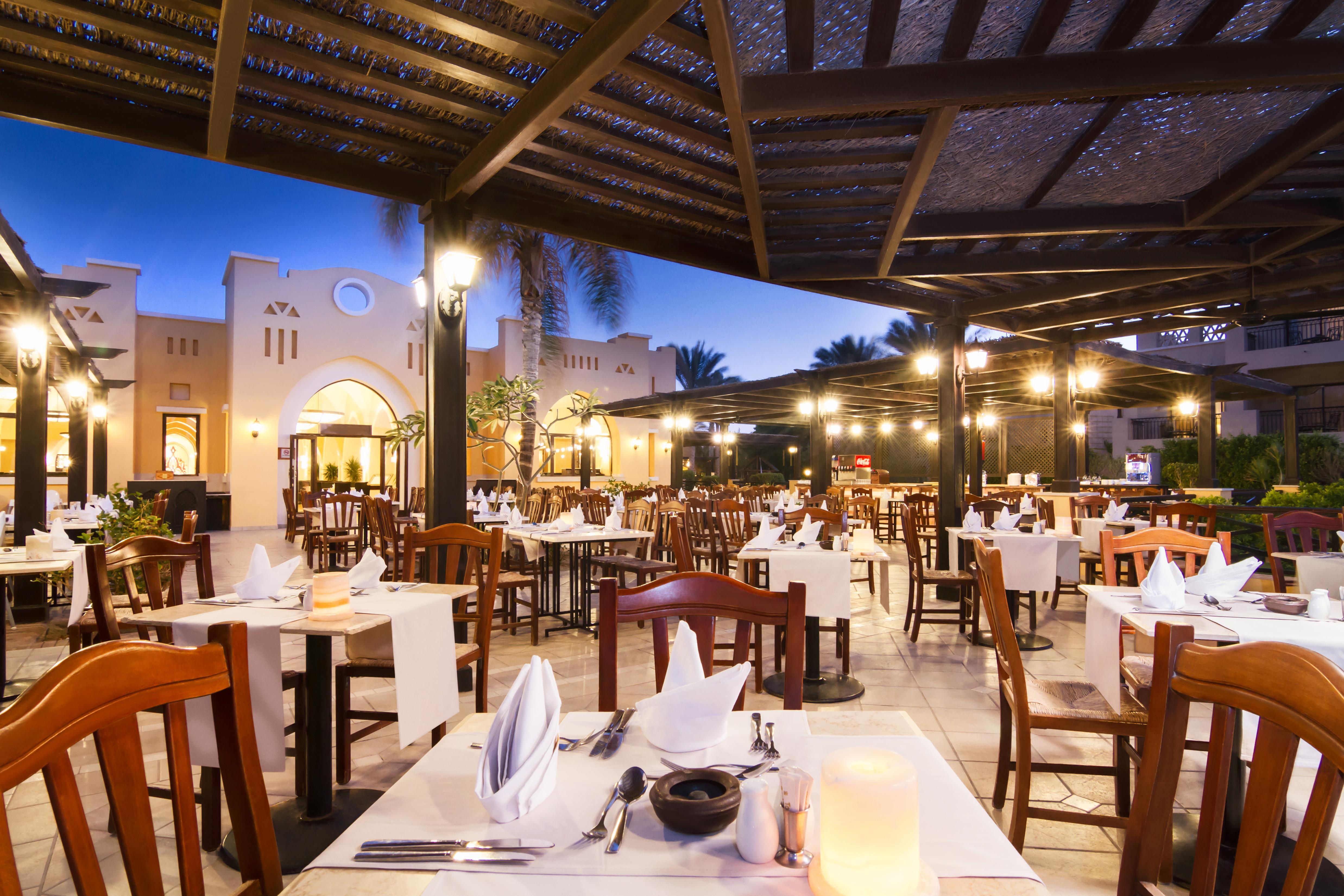 Jaz Lamaya Resort Baia di Coraya Ristorante foto